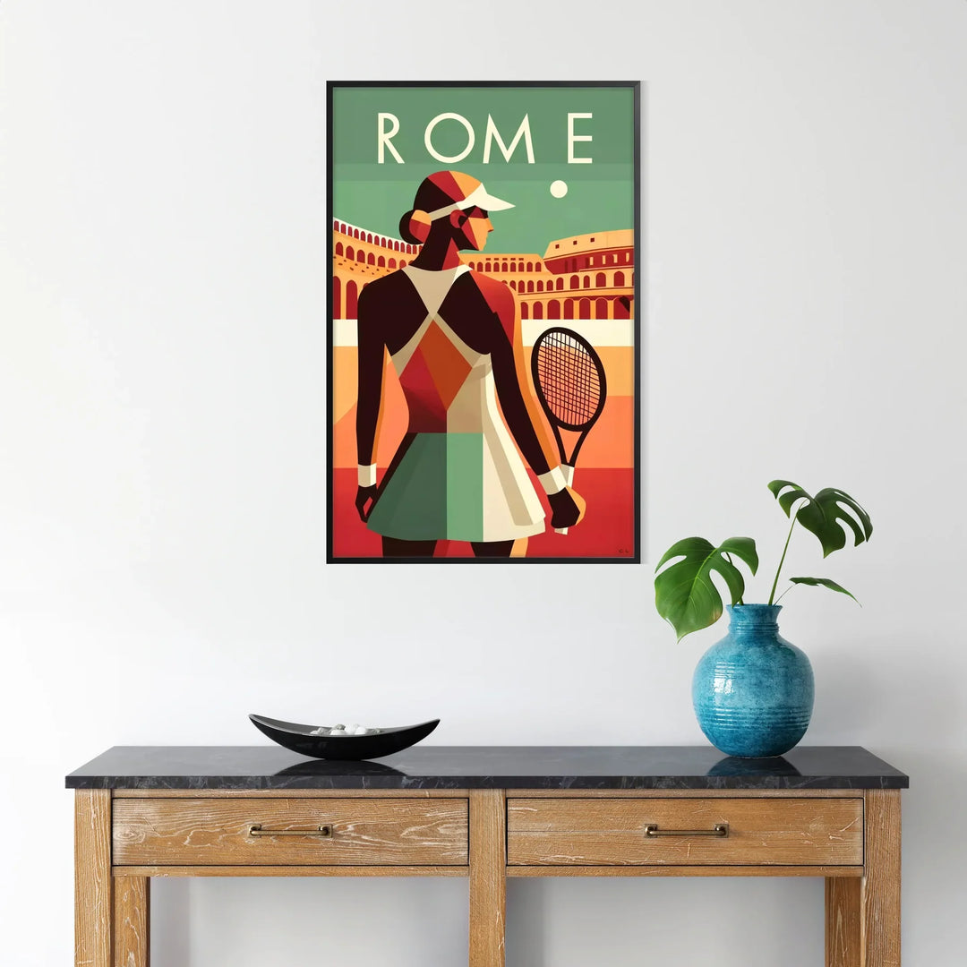 tennis prints football paris poster sport poster table home deco tennis prints