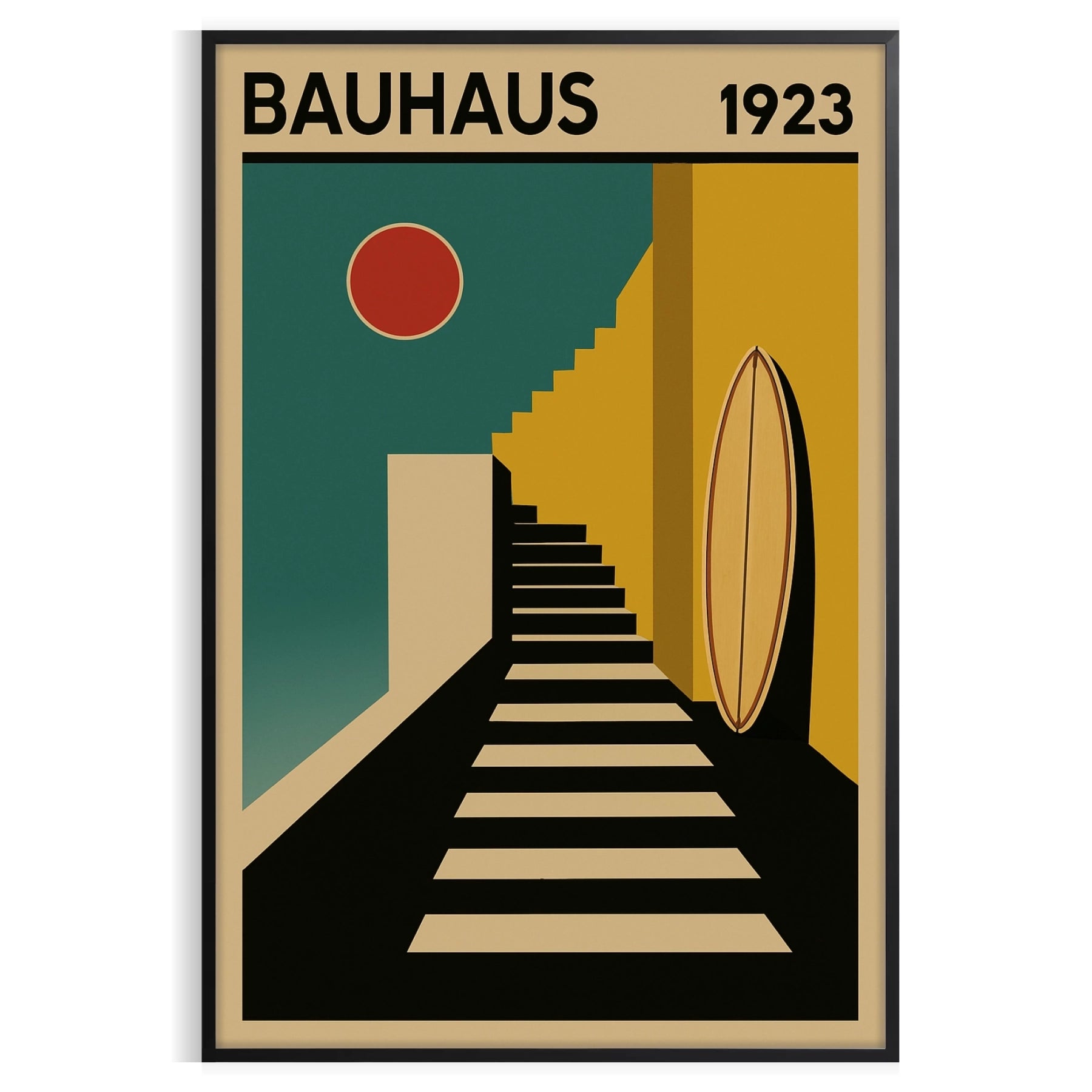 額装済/bauhaus 2024/バウハウス/アートポスター Running Bauhaus 額装済/bauhaus 2024/バウハウス/アートポスター Running Bauhaus