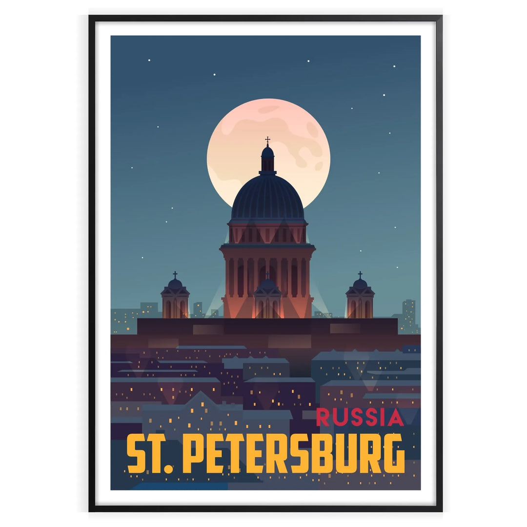 St Petersburg Print Wall Art Poster home deco premium print affiche locadina wall art home office vintage decoration