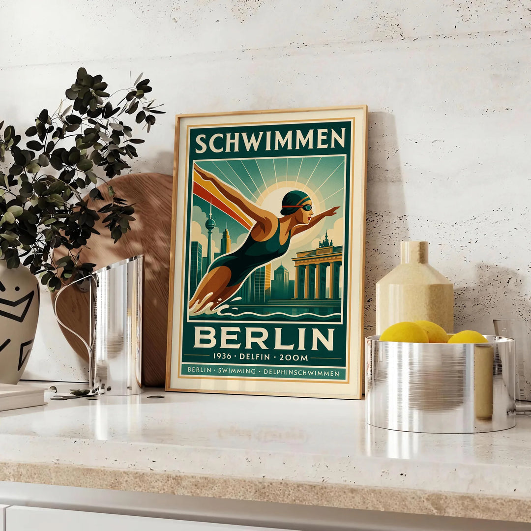 Discover Unique Swimming Poster Products Every Enthusiast