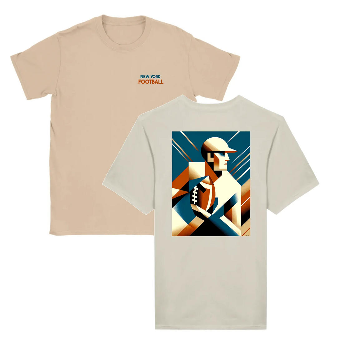 Comparing American Football T-Shirt Vintage New York Football Cap