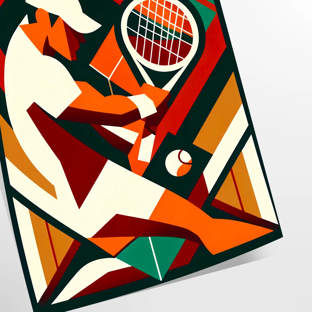 Roland-Garros Wall Art: Capturing Botic's Iconic Moments!