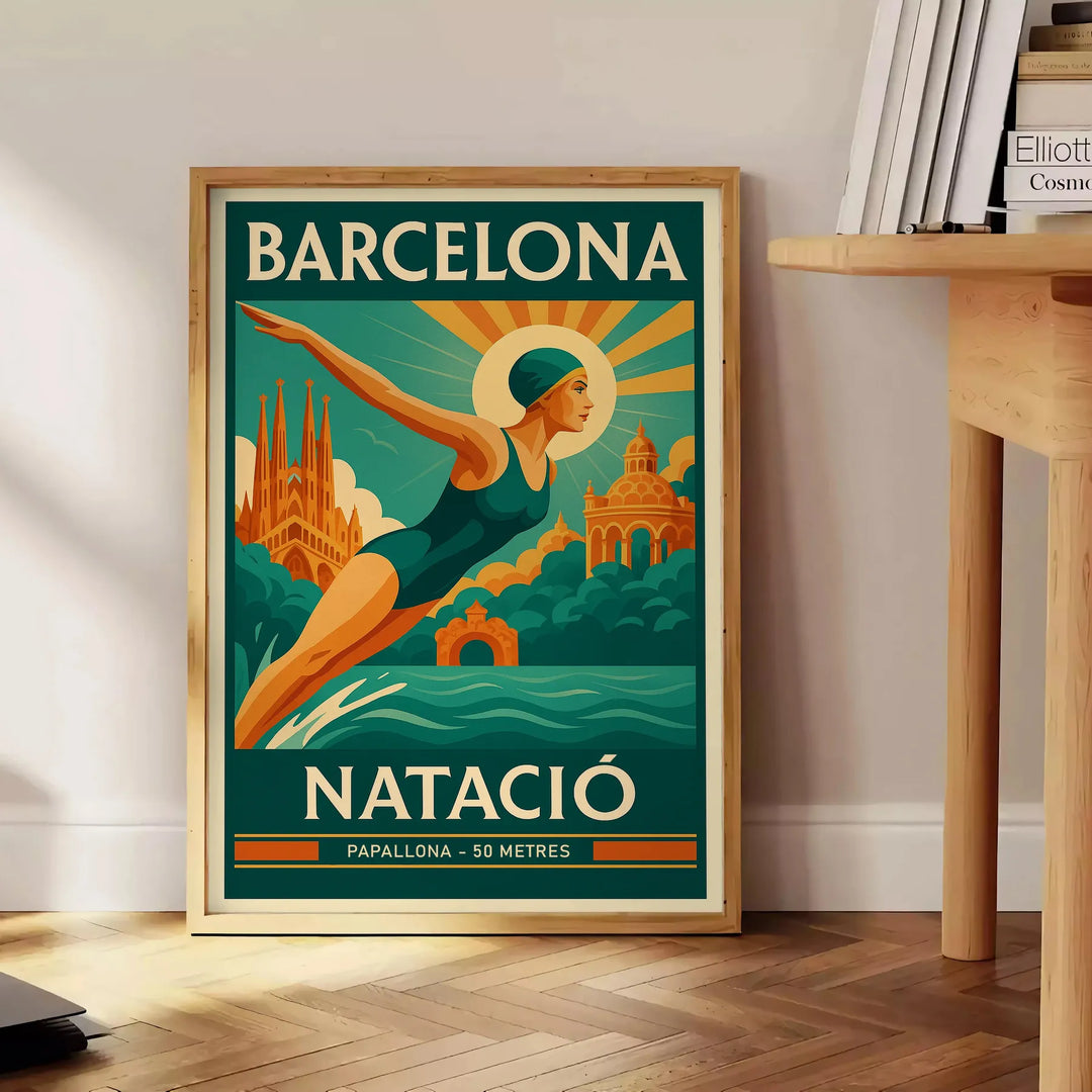 Discover Vibrant Swimming Poster Collection Every Space