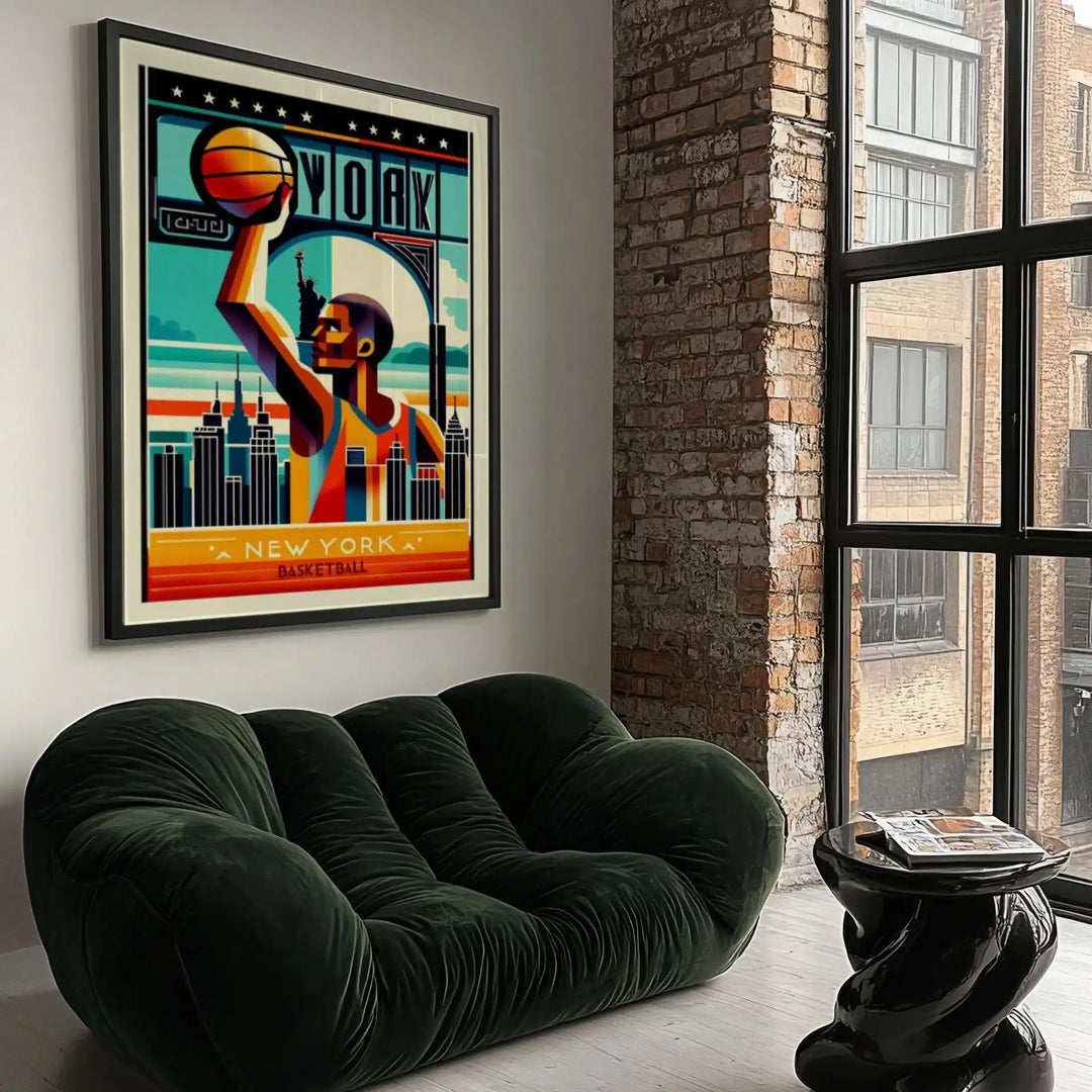 Elevate Space Basketball Prints Sport Posters Today