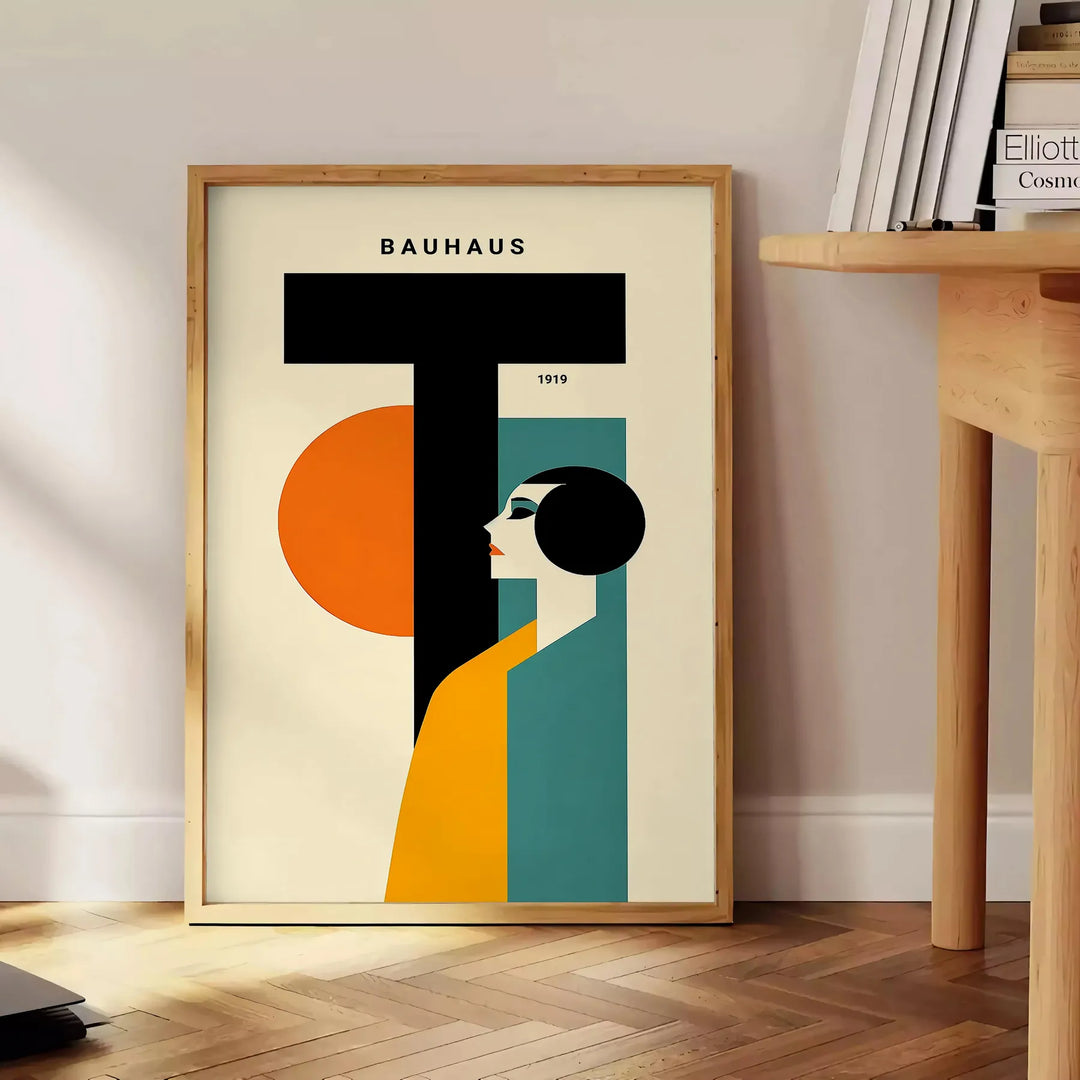 Modernism in Print: Geometrical Bauhaus Design Revolution