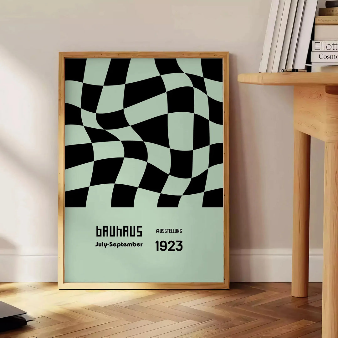 Modernism Meets Geometrical Bauhaus: Retro Poster Revival