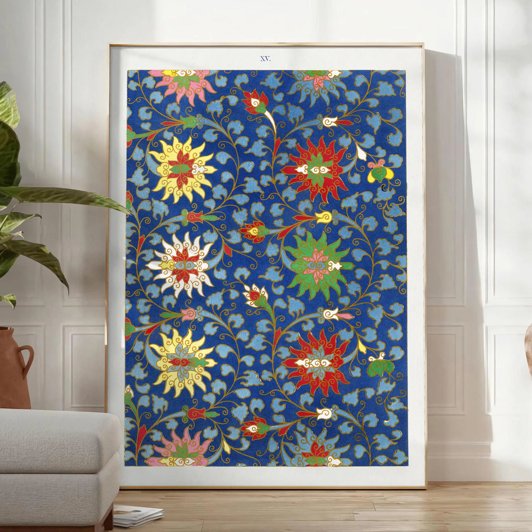 Découvrez une Affiche Botanique Vintage avec Croquis de Fleurs : Exploration de la Nature, Fleurs et Verdure