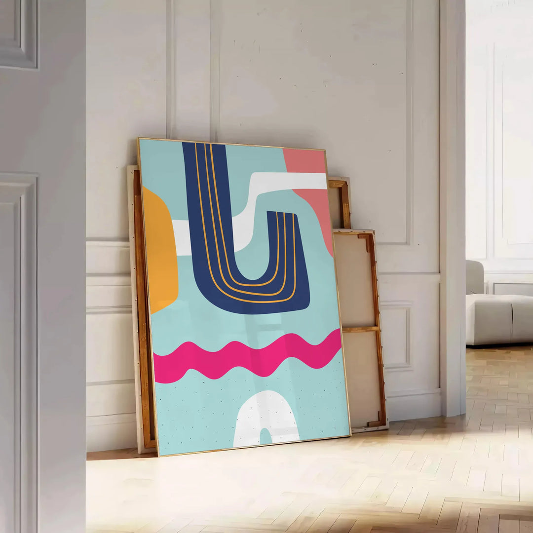 Create Vintage Boho Interiors with Retro Posters for Floral Charm