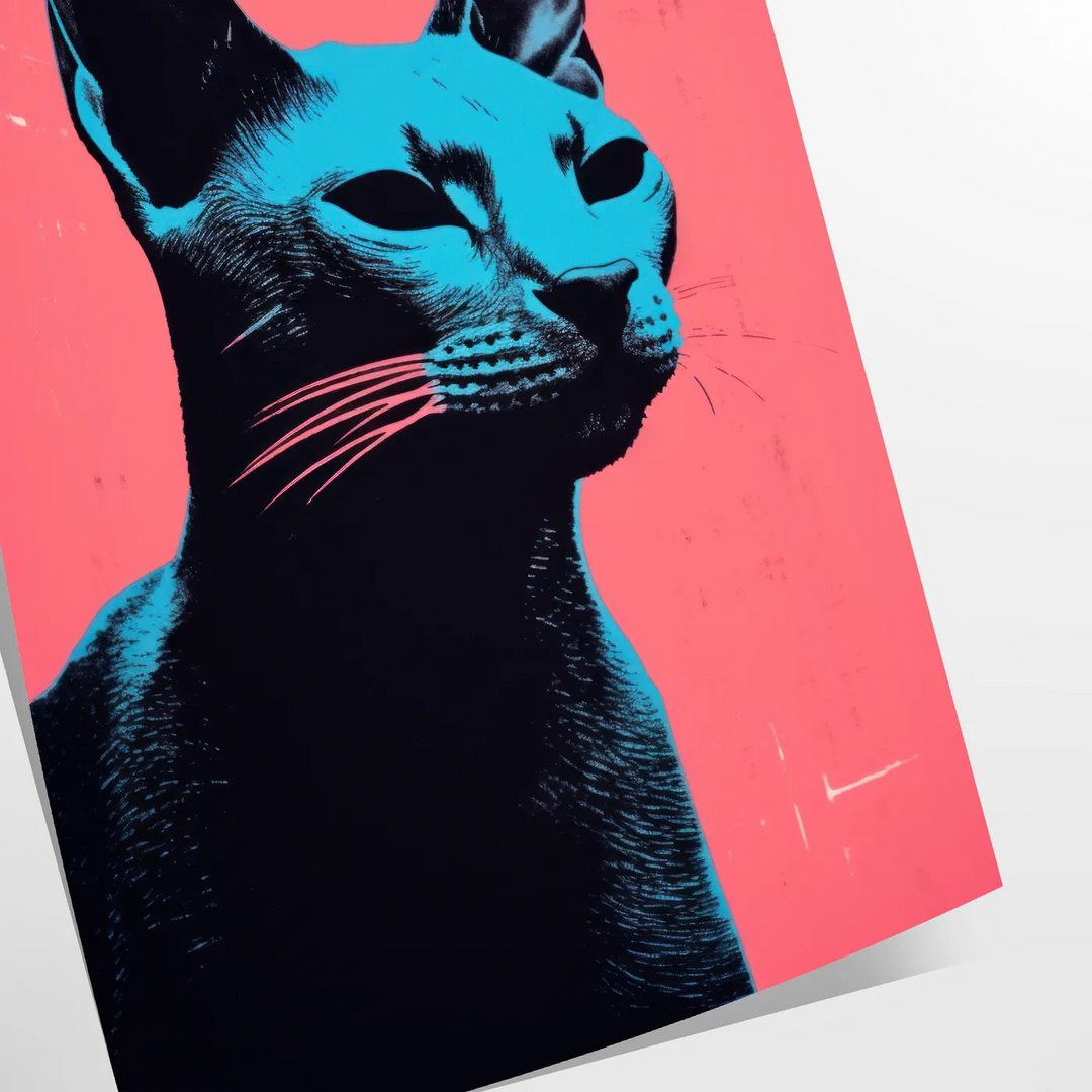 Giraffe Retro Poster: A Vintage Decor Trend for Animal Lovers