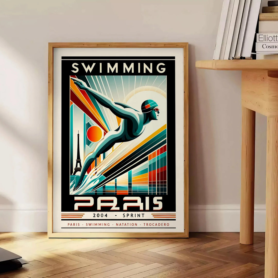 Elevate Space Unique Swimming Poster Products