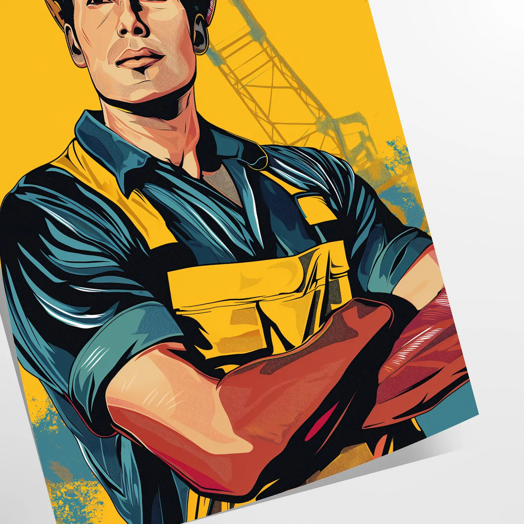 Transform Your Space with Retro Comic Prints in Andy Warhol Style