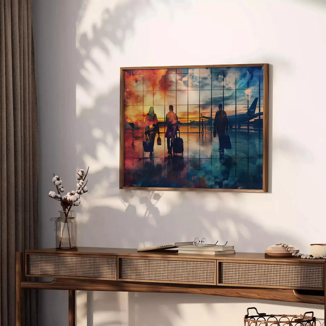 Retro Poster Wall Art: Explore Bauhaus 1923 Exhibition Lithographs