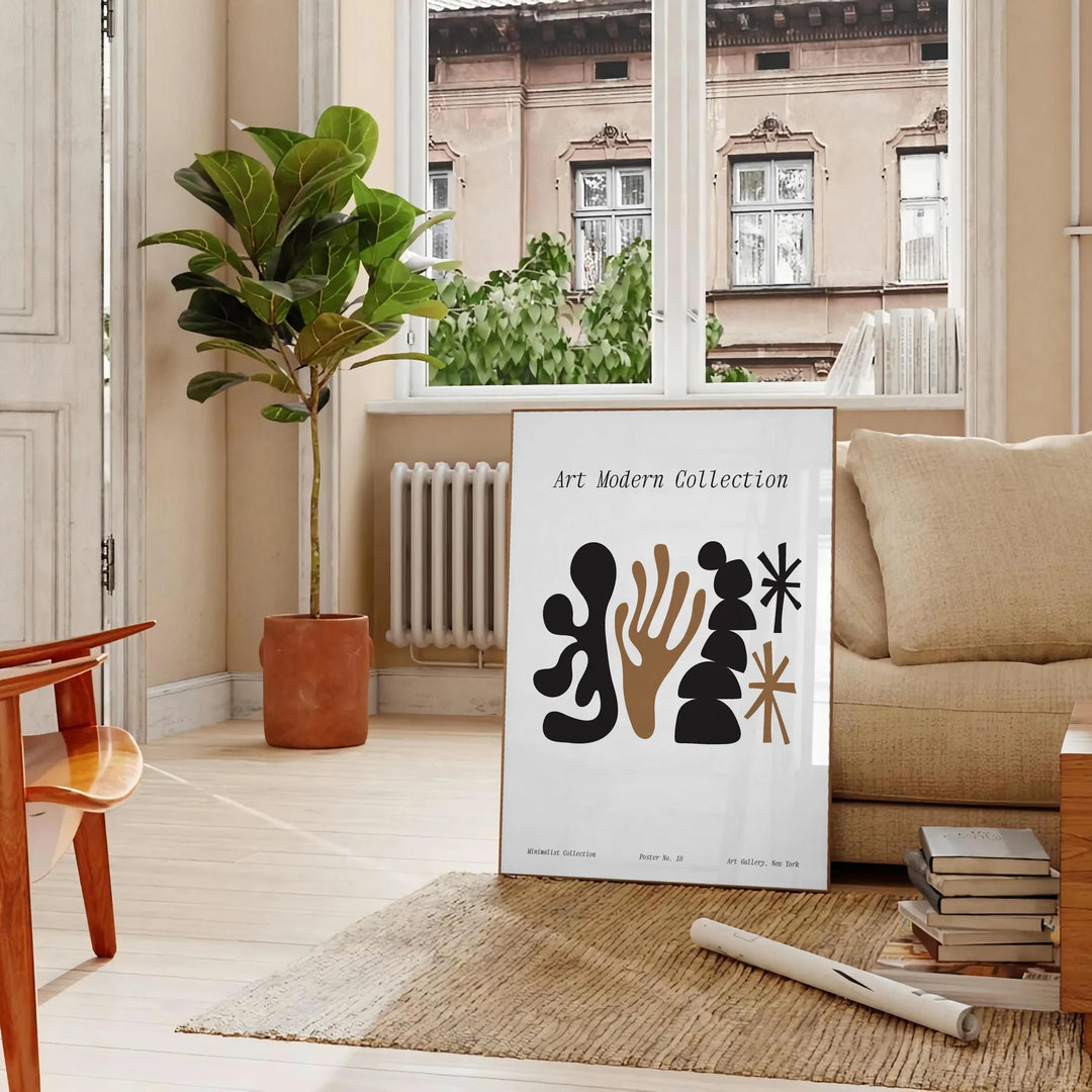 Embrace Boho: Vintage Posters & Natural Textures Inspire Decor