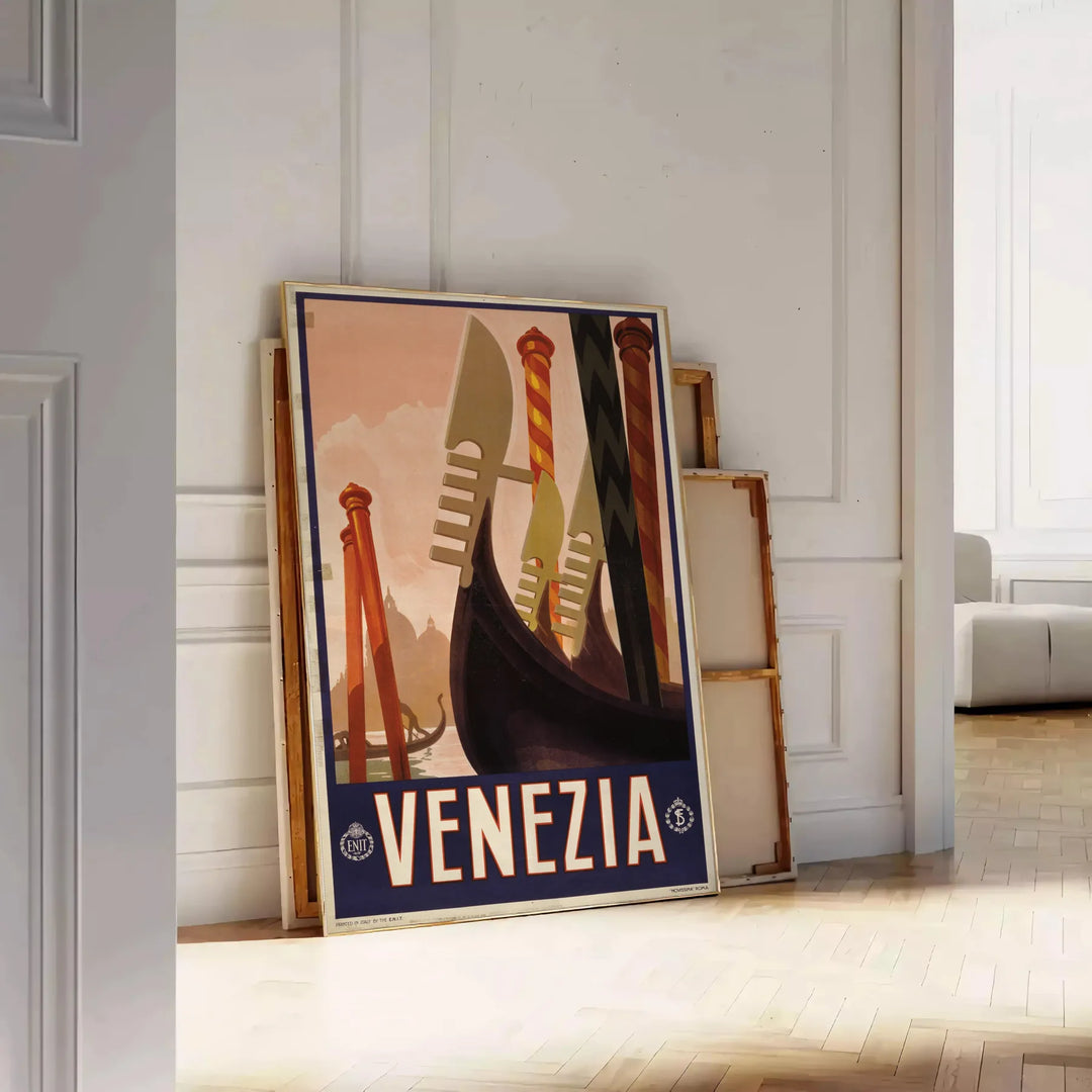 Elevate Your Space with Art Deco Vintage Poster Wall Art