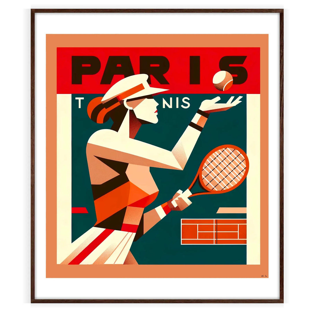 Grand Slam Art: Celebrate Tennis with Inspiring Wall Decor