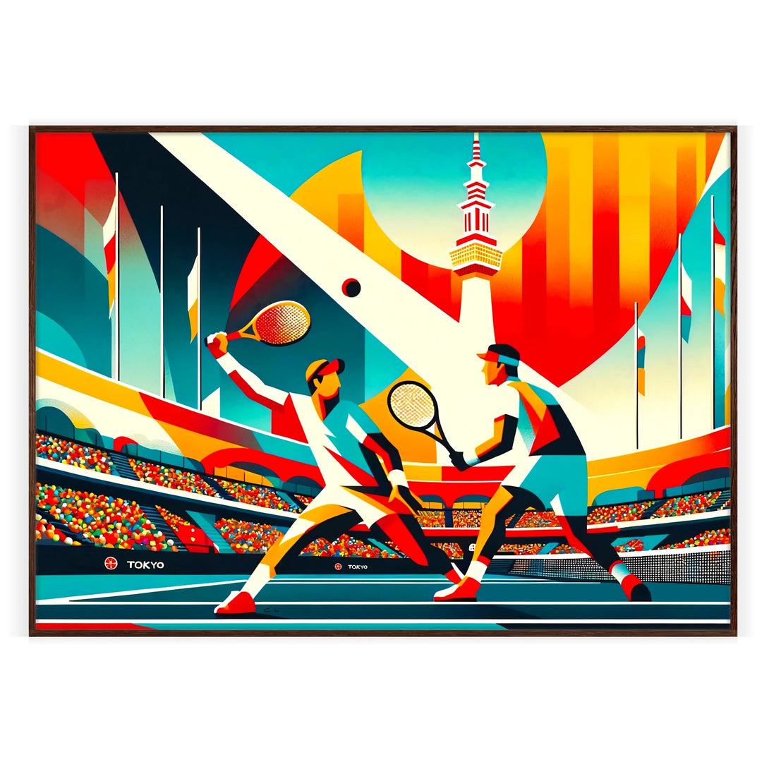 Discovering the Art of Tennis: A Dive into Vintage Tennis Poster Collecting