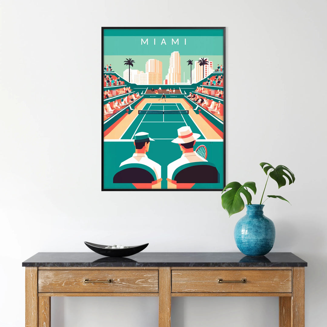 Create Vintage-Style Posters: Messages for Tennis Stars at CincyTennis