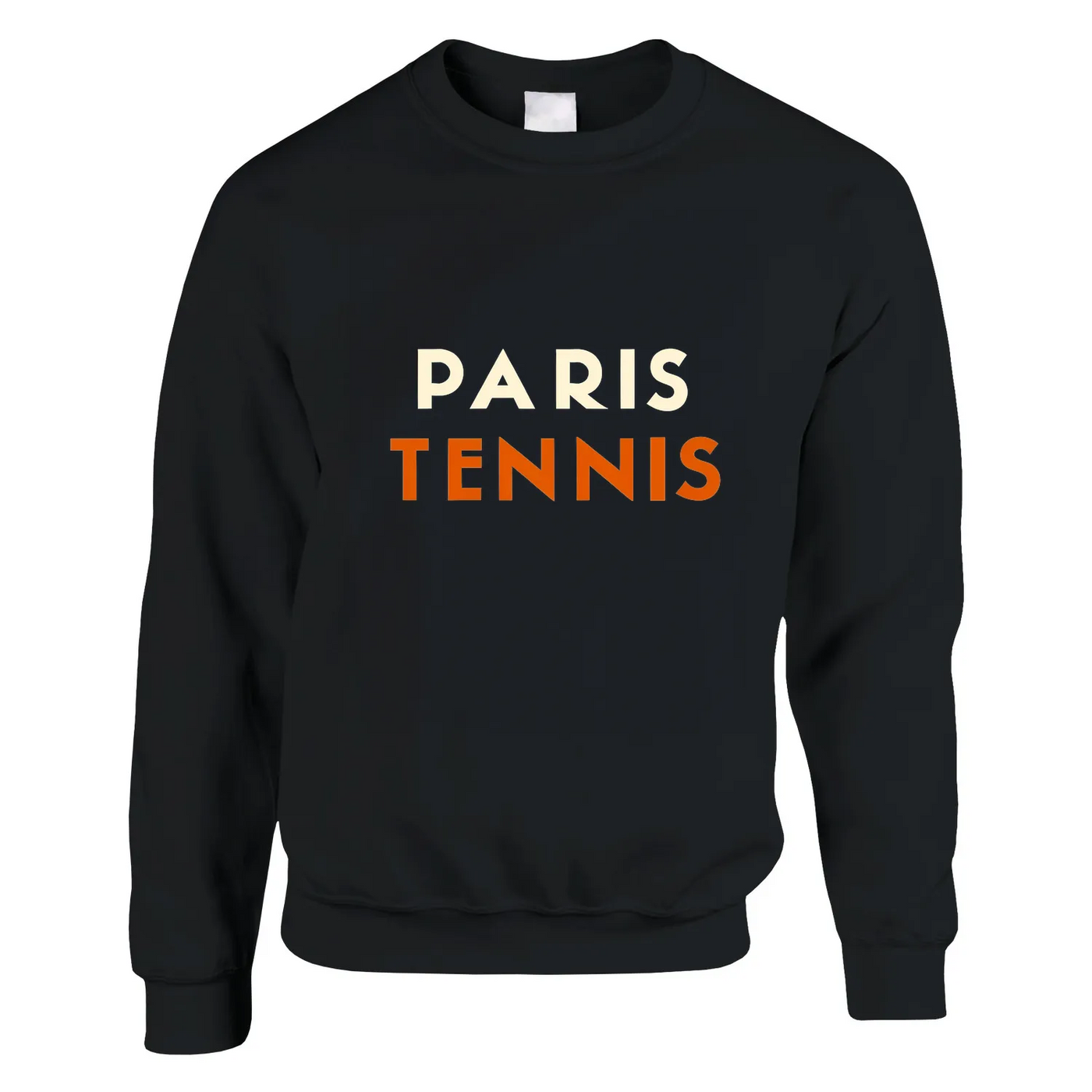 pull sweat tennis sweater paris black