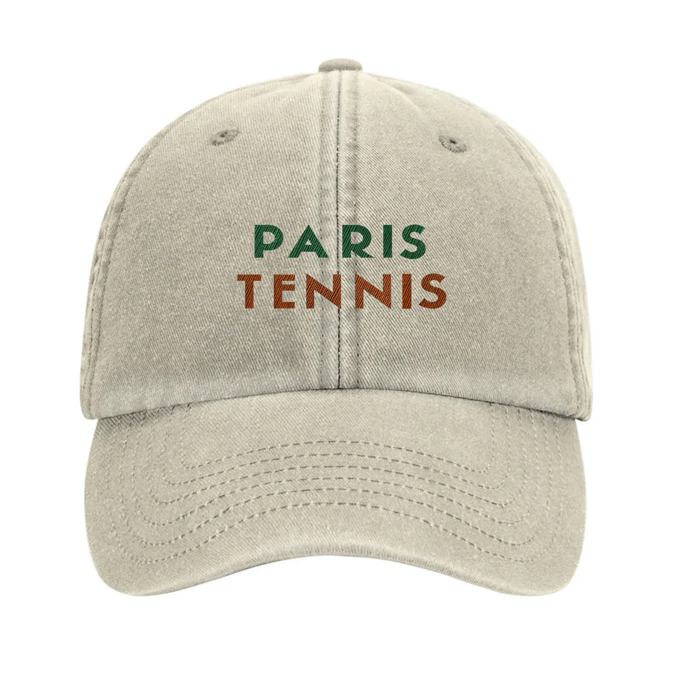 casquette tennis paris vintage tennis cap