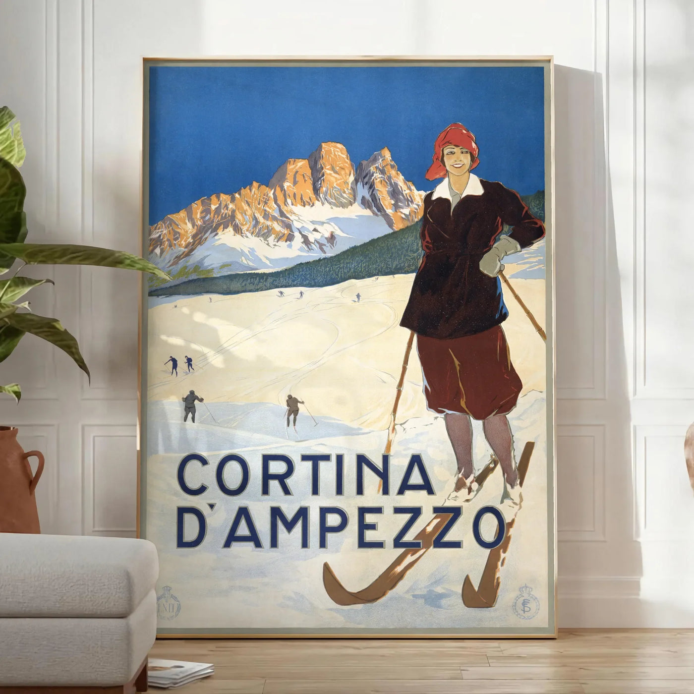 Poster Tourism Vintage