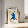 affiche élégance intemporelle Matisse reproduction Papiers 5 teintes vibrantes blanc orange essence artistique A4 cm A0