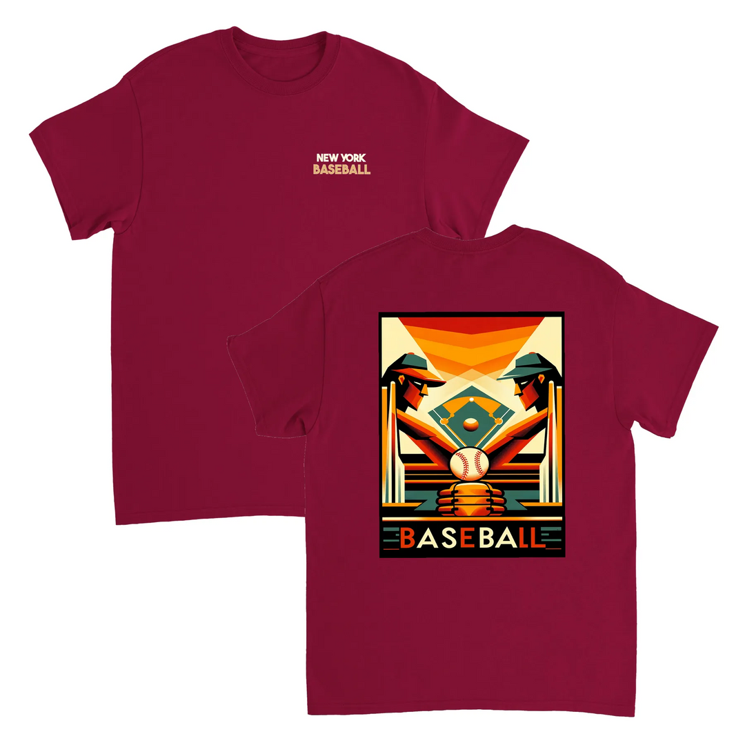 Koszulka baseballowa z Nowego Jorku, stylowy design oddający ducha gry i miasta, idealna dla każdego fana