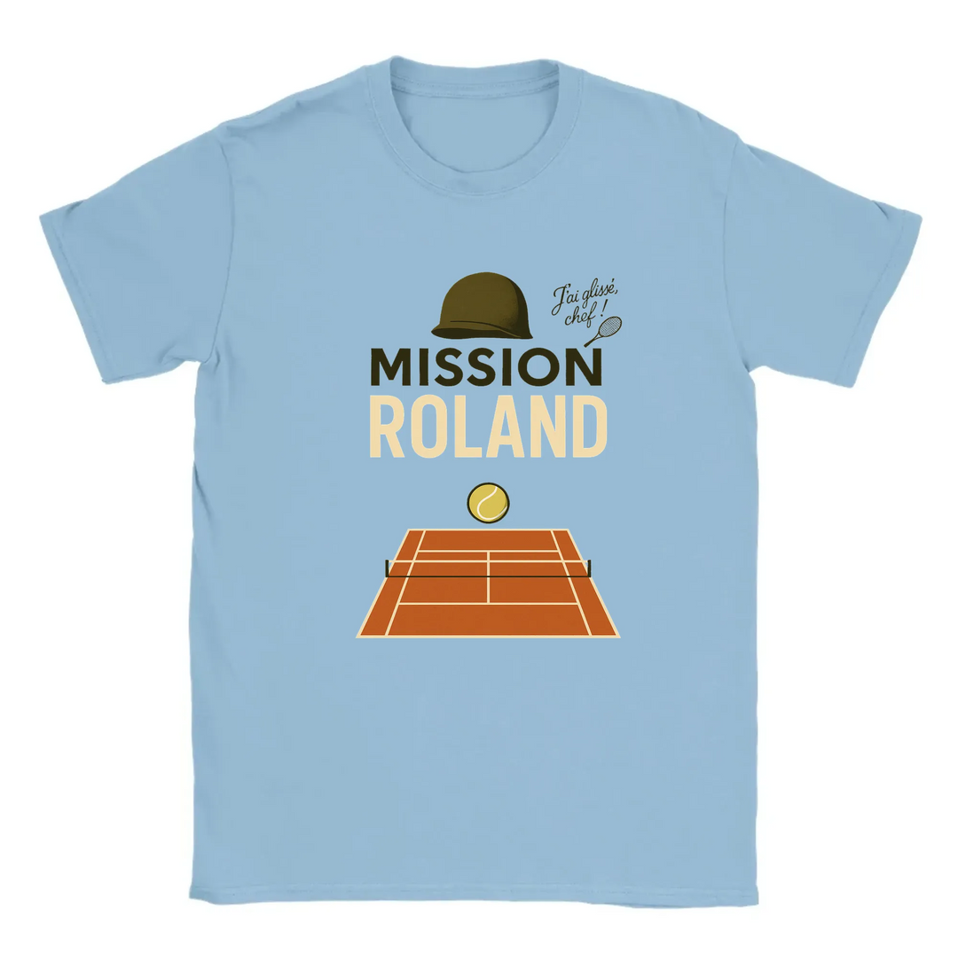 Stylisches Mission Roland Tennis T-Shirt für Tennisliebhaber, aus weicher, atmungsaktiver Baumwolle für ganztägigen Komfort