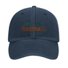 Cappellino vintage New York Baseball con design ricamato, realizzato in cotone lavato al 100%. Comfort e stile per ogni outfi