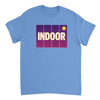 Camiseta de ténis indoor, perfeita para entusiastas do desporto, feita em algodão durável e confortável