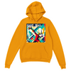 Sweat à capuche Handball Paris unisexe ultra-doux mélange 50 % coton polyester capuche doublée poche ventrale finition anti-bouloches confort style hommes femmes