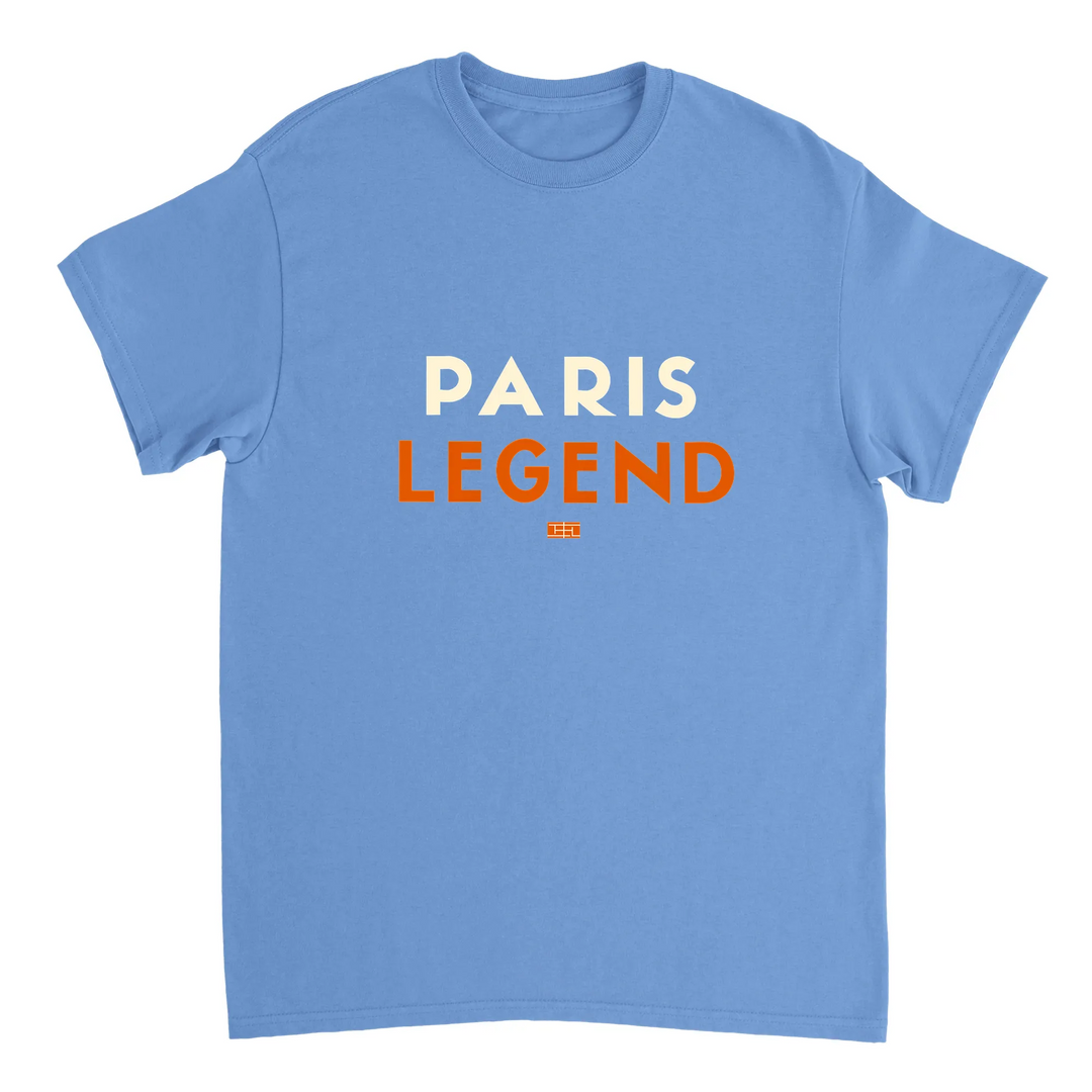 T-shirt T - shirt exclusif Tennis Paris Legend parfait passionnés style design unique esprit légendaire occasion le tailles S M L XL XXL