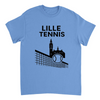 Image Light Blue de Lille Tennis Tshirt [color:light-blue] [view:front]