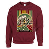 comfort game Rome Marathon 2 Sweater soft 50/50 cotton poly blend air jet spinning pilling unisex classic cut durable double needle stitching stretchy rib spandex day