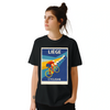 T-shirt Liège Belgium Cyclisme, ιδανικό για ποδηλάτες και καθημερινές εμφανίσεις, διαθέσιμο σε S, M, L, XL, XXL
