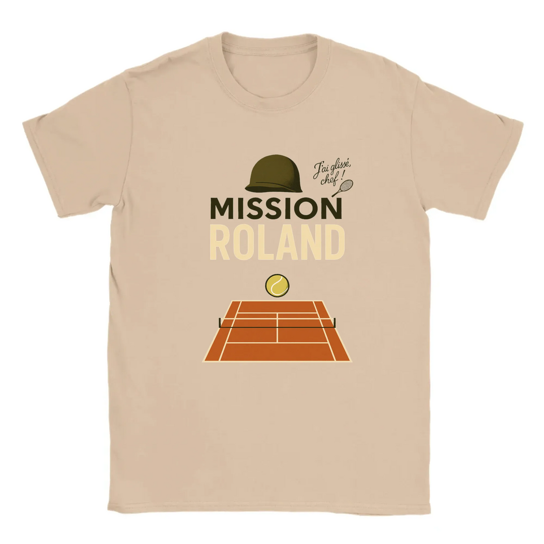 Stylisches Mission Roland Tennis T-Shirt für Tennisliebhaber, aus weicher, atmungsaktiver Baumwolle für ganztägigen Komfort