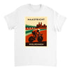 T-shirt T - shirt Maastricht Pays Bas idéal passionnés cyclisme design unique paysages néerlandais parfait sorties vélo moments détente style confort coton première qualité une tenue longue durée