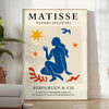 affiche élégance intemporelle Matisse reproduction Papiers 5 teintes vibrantes blanc orange essence artistique A4 cm A0