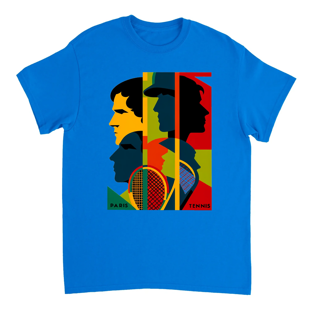 テニス愛好者にぴったりのトーナメントテニスTシャツ。スタイリッシュなデザインで、コートでも観客席でも活躍します。快適なコットン素材で、あなたのワードローブに欠かせない一着です。