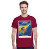 T-shirt Liège Belgium Cyclisme, ιδανικό για ποδηλάτες και καθημερινές εμφανίσεις, διαθέσιμο σε S, M, L, XL, XXL