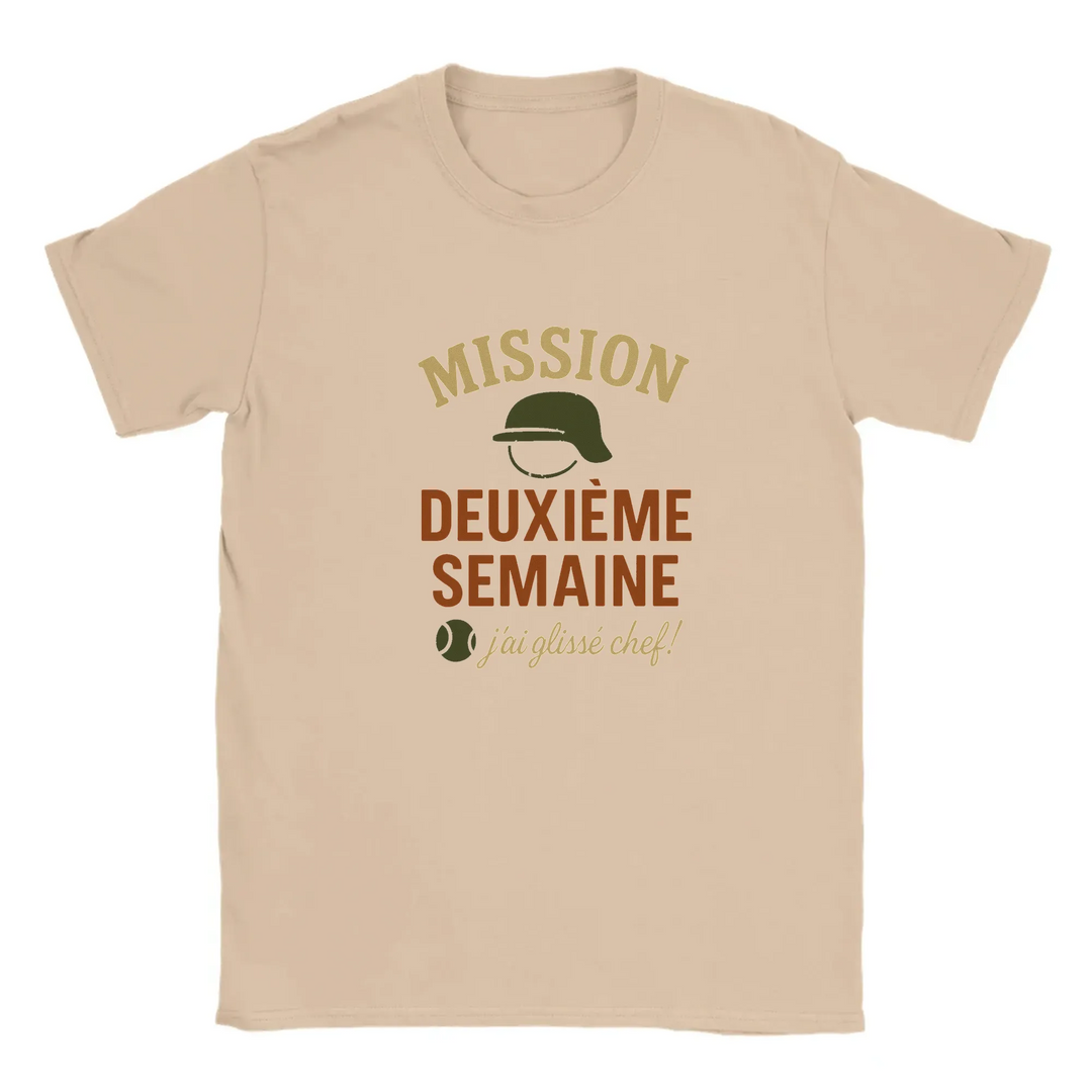 Image Natural de Mission 2eme Semaine Tennis Tshirt 3