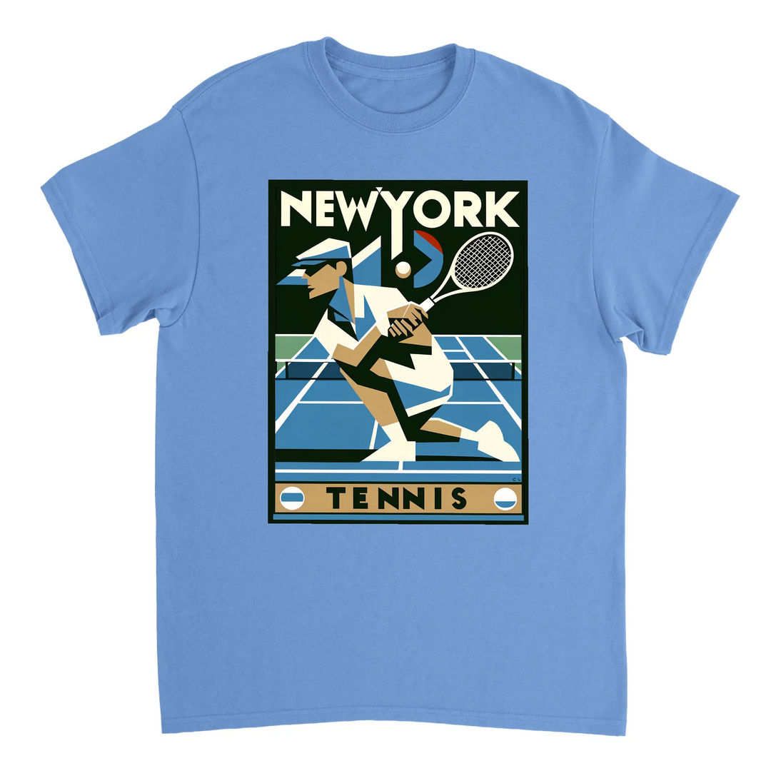 ニューヨークテニスTシャツは、スポーツと都市の魅力を融合させたデザインで、テニス愛好者にもファッション好きにもぴったりのアイテムです。