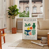 Poster Matisse Papiers Découpés con design bianco e arancione, disponibile in diverse dimensioni, ideale per arredare con art