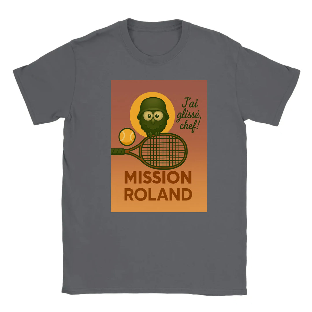 Image Dark Grey de Mission Roland Tennis Tshirt