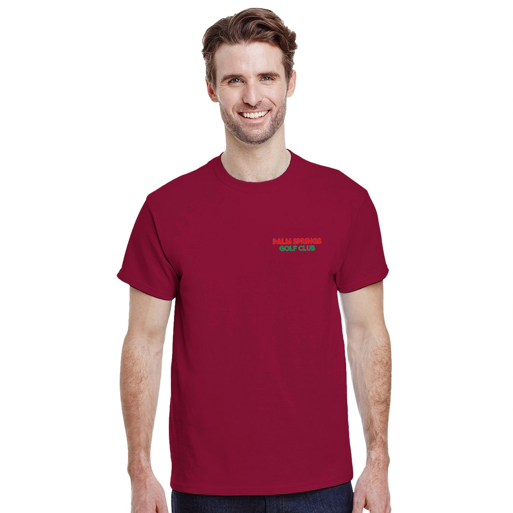 T-shirt wardrobe exclusive Golf Palm Springs T shirt lovers stylish tee sunny vibes comfortable course today premium 100 % cotton ultimate comfort
