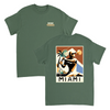 T-shirt Miami Tennis: design vibrante che cattura lo spirito energetico del tennis a Miami, in cotone morbido e traspirante p