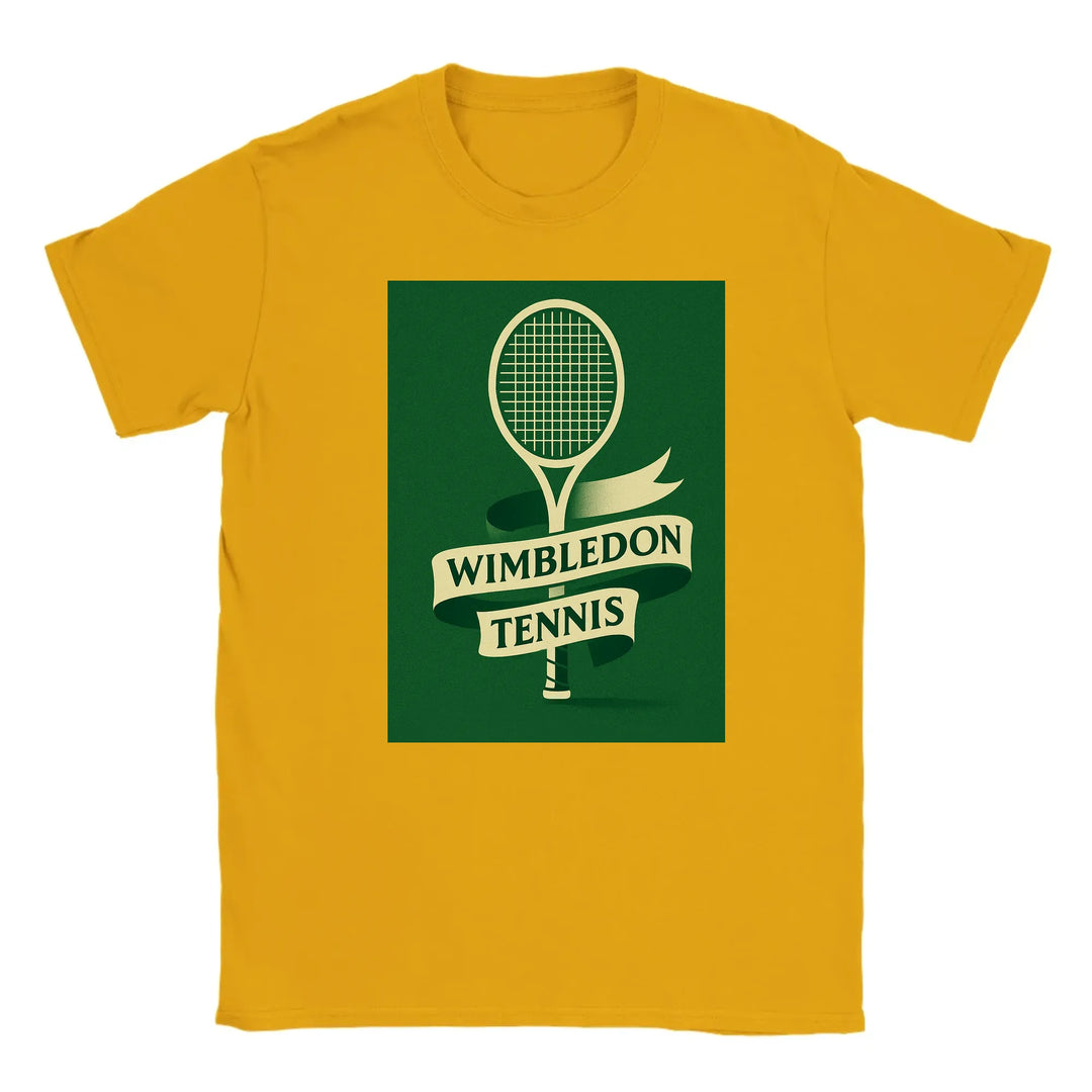 Image Gold de Wimbledon Tennis Tshirt