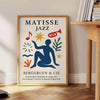 space vibrant Henri Matisse poster iconic Papiers Découpés Jazz 1 striking piece bold white orange hues perfect art lover walls masterpiece standalone print