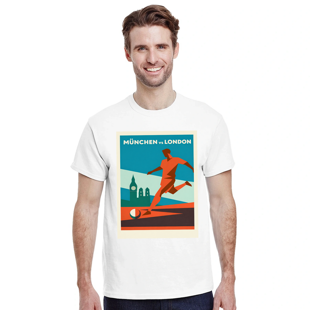 T-shirt love Munich legendary football scene stylish Germany T shirt comfort tee perfect matches casual outings yours today passion sizes available M L XL XXL