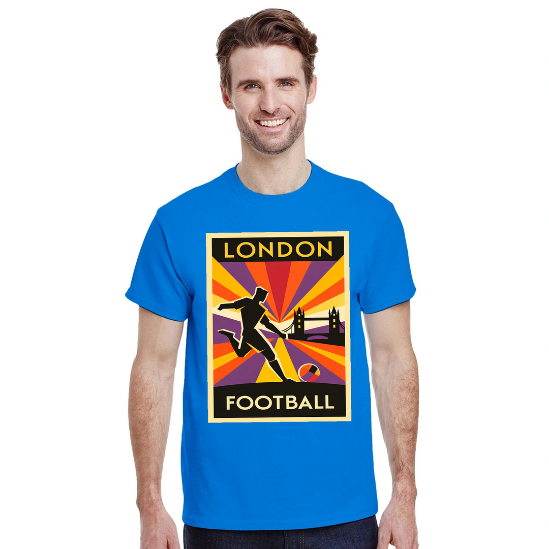 Stylisches T-Shirt, das deine Leidenschaft für Londoner Fußball zeigt. Ideal für Spieltage oder Freizeit, aus weichem, atmung