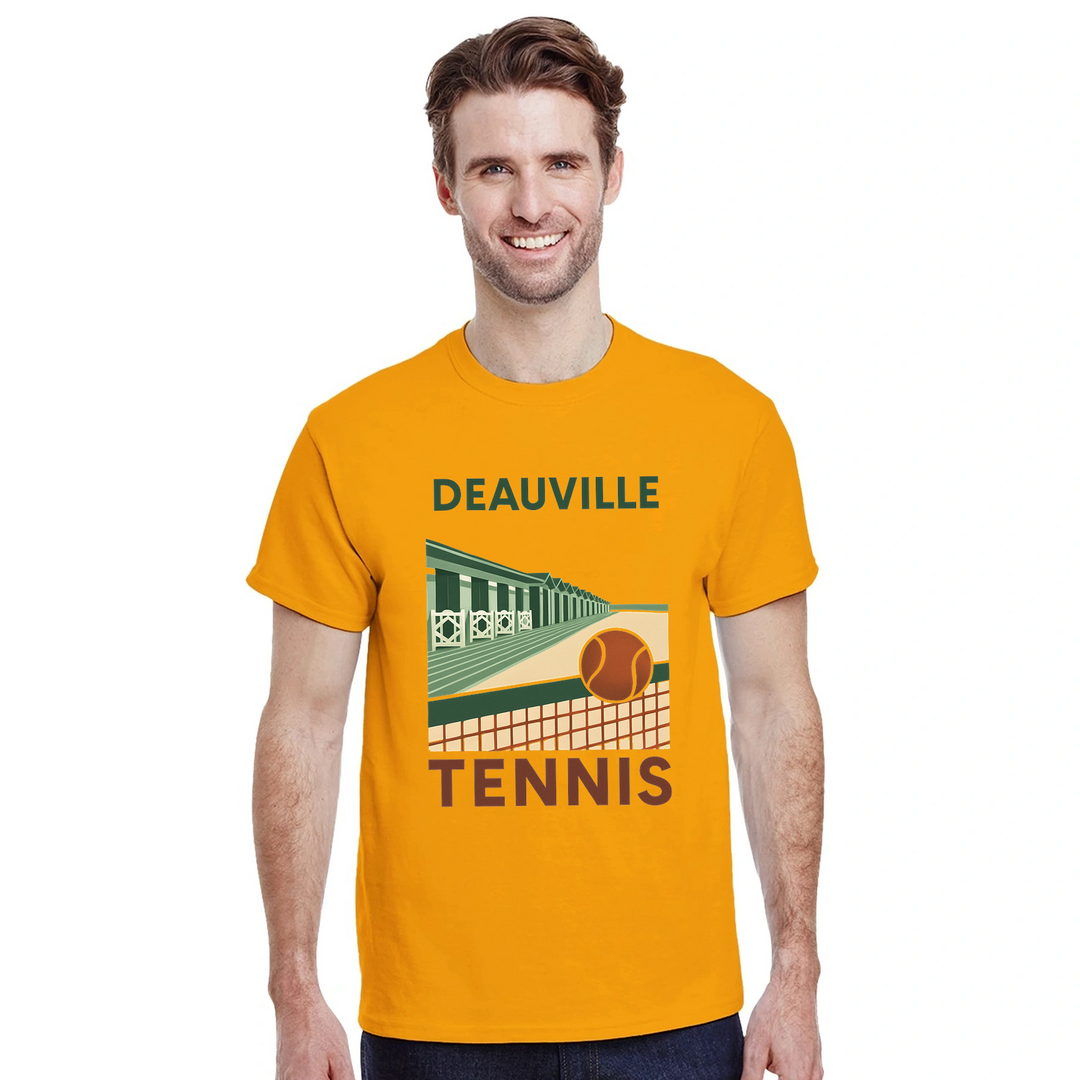 Koszulka tenisowa Deauville łącząca styl i komfort, idealna zarówno na kort, jak i na co dzień. Dostępna w rozmiarach S, M, L